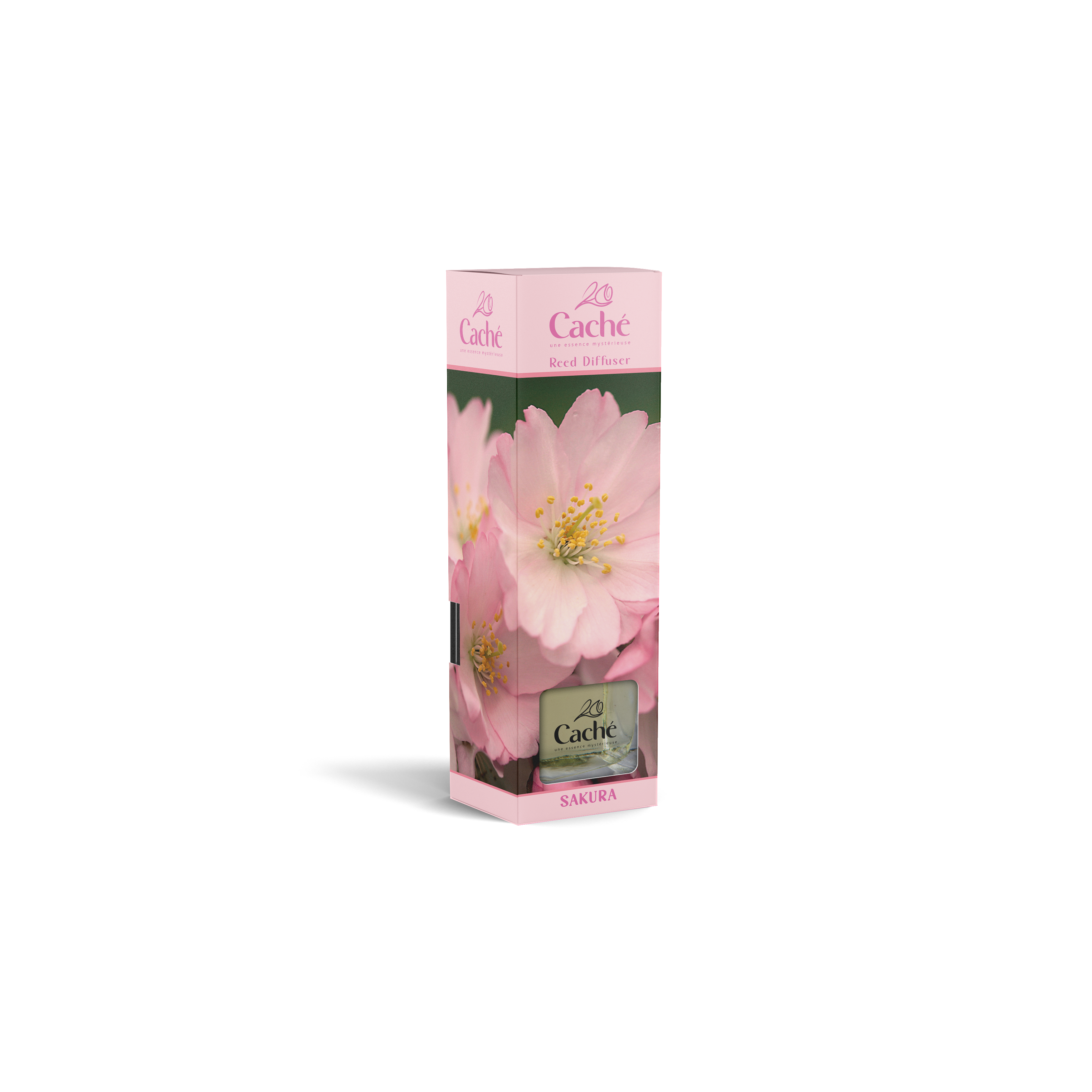 CACHÉ REED DIFFUSER OVAL BOTTLE  100 ML SAKURA